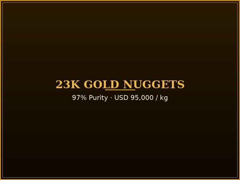 23K Gold Nuggets